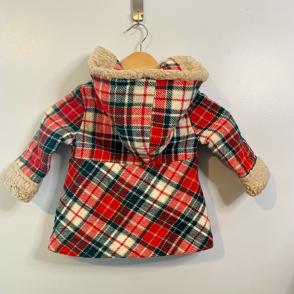 Vintage Sears infant plaid coat. - Picture 2 of 2
